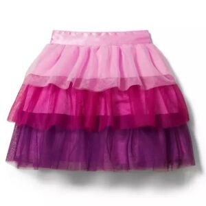 JANIE AND JACK NWOT Sz 4 Purple and Pink Layered Tulle Tutu Skirt